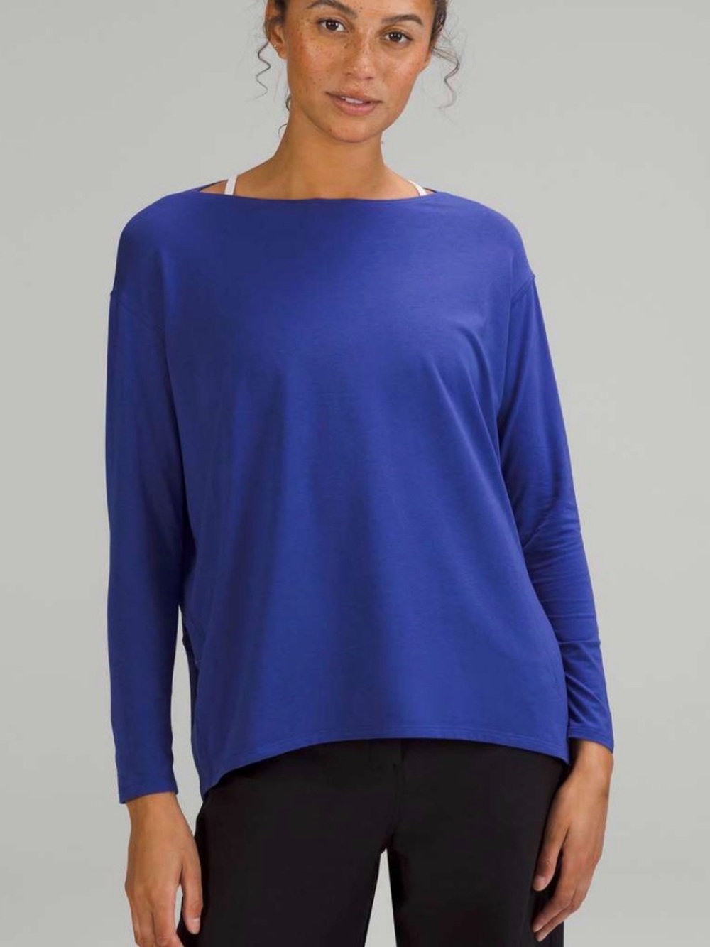Lululemon deep royal blue shirt size 12